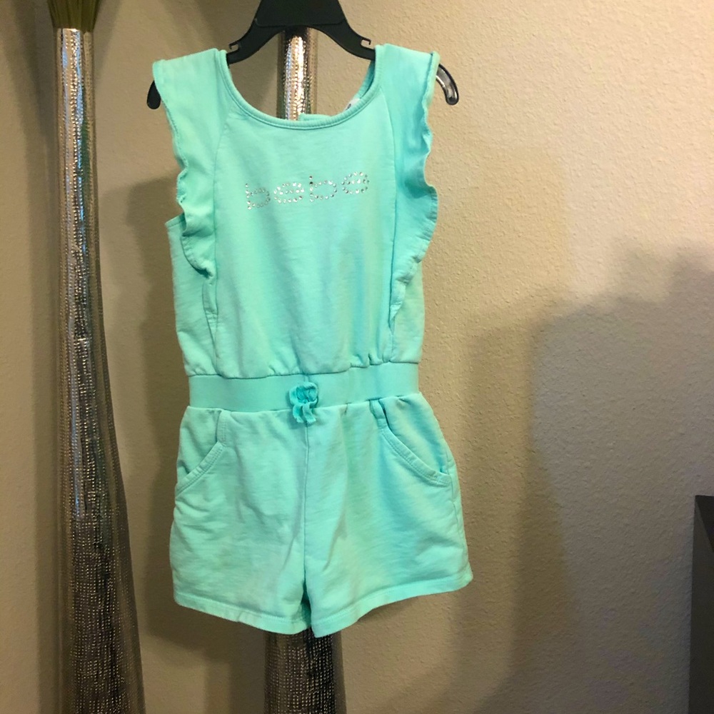 Little girls bebe romper 6x